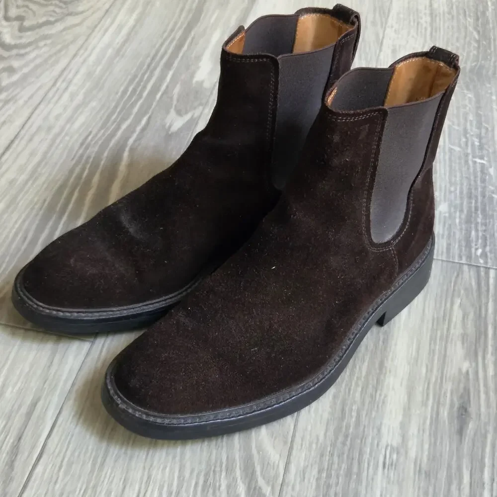Tod's Men's 7.5 US /6.5 UK Shoes Chelsea Suede Boot